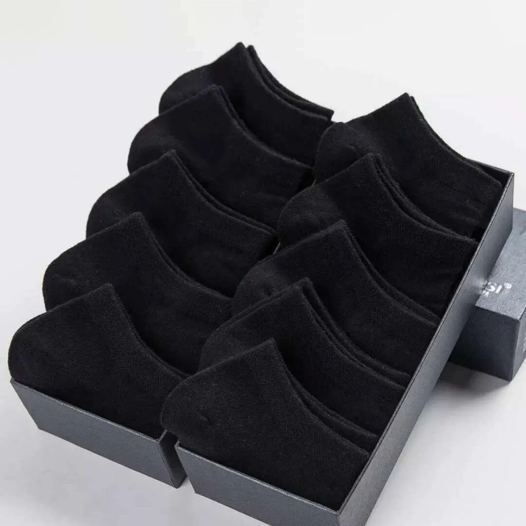 10-Pairs: Women's Solid Color Ankle Socks