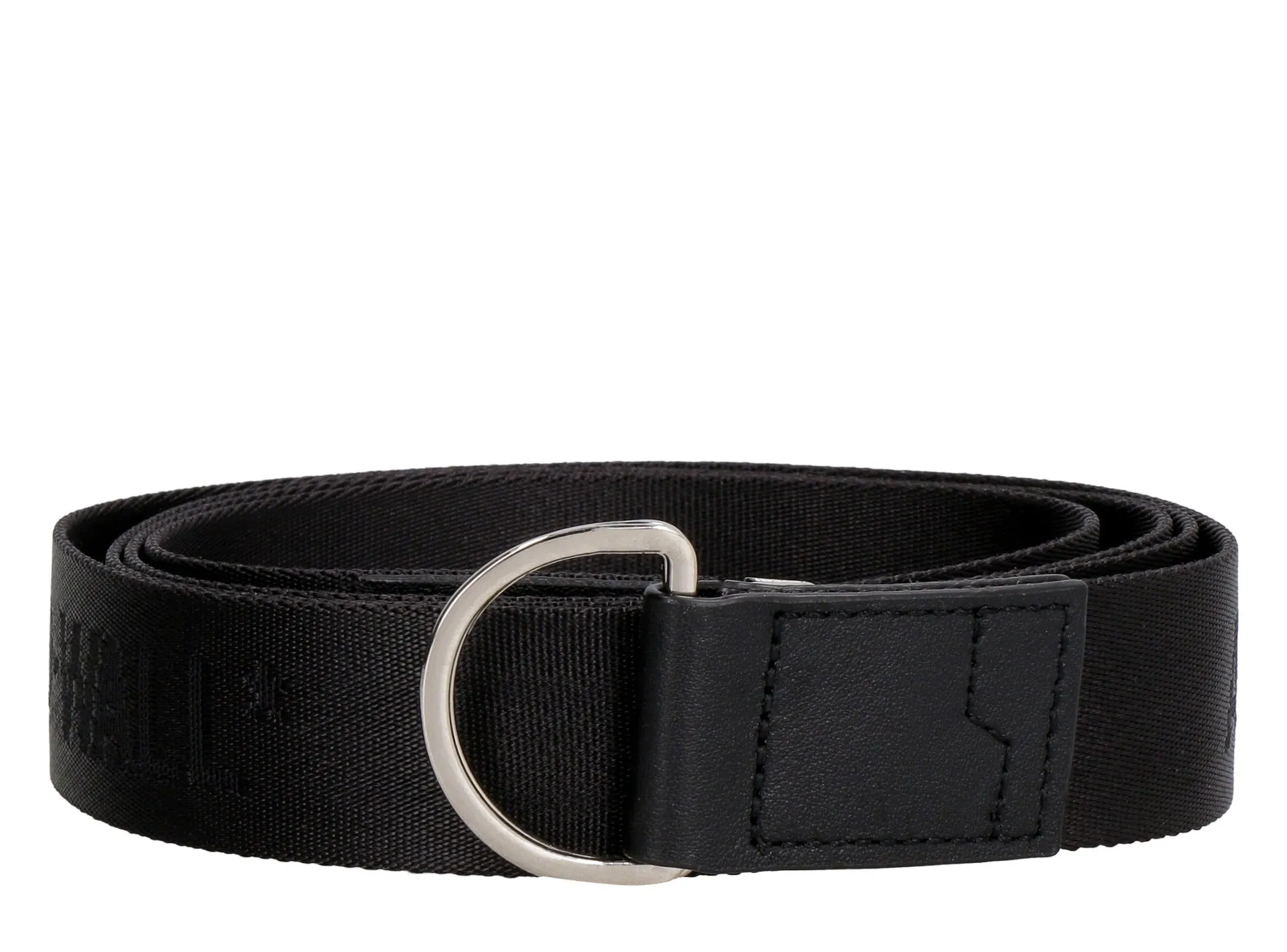 A-Cold-Wall* Logo Jacquard D-Ring Buckle Belt