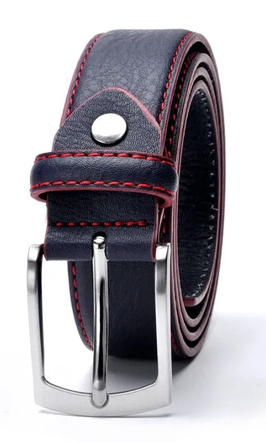 Aidase Hot Sale Leather Belt Men Italian Design Casual Men's Leather Belts For Jeans Mens Belts Luxury Designer Belts Men High Quality