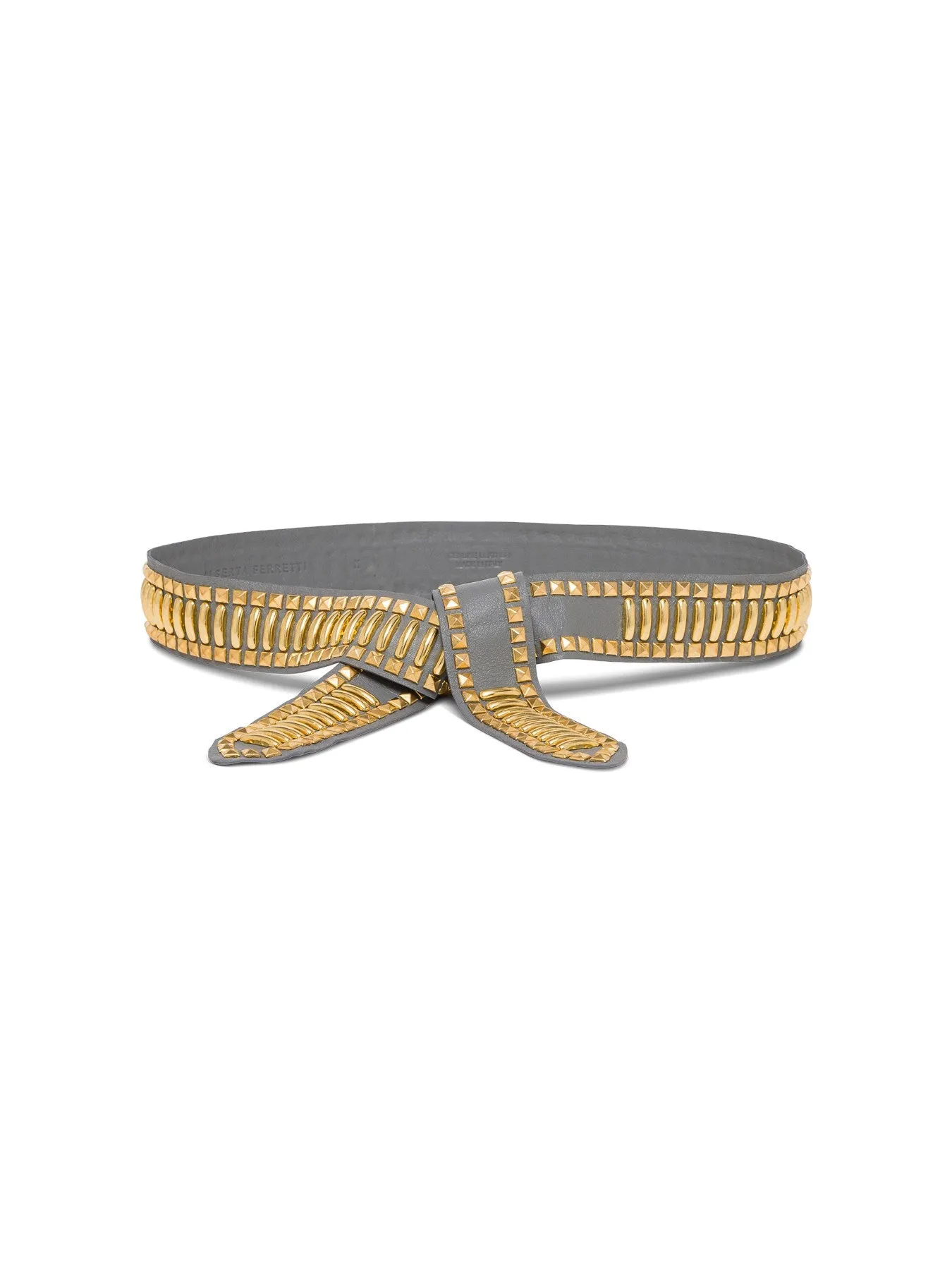 Alberta Ferretti Stud-Embellished Belt