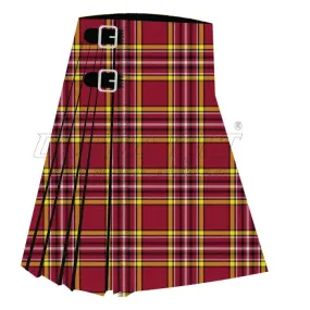 Anthony Red Plaid Premium Tartan Kilt