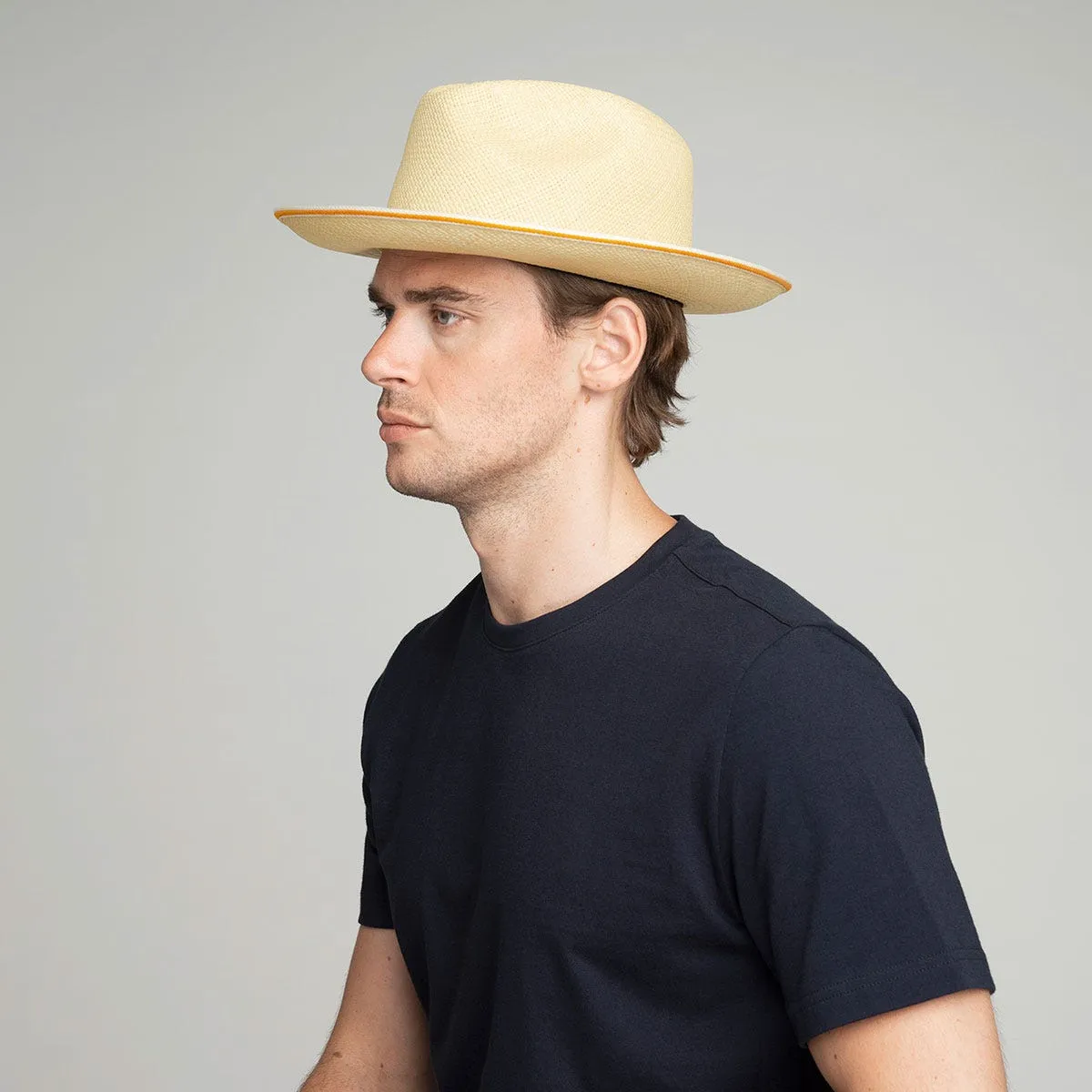 Bailey Parson Genuine Panama Straw Fedora