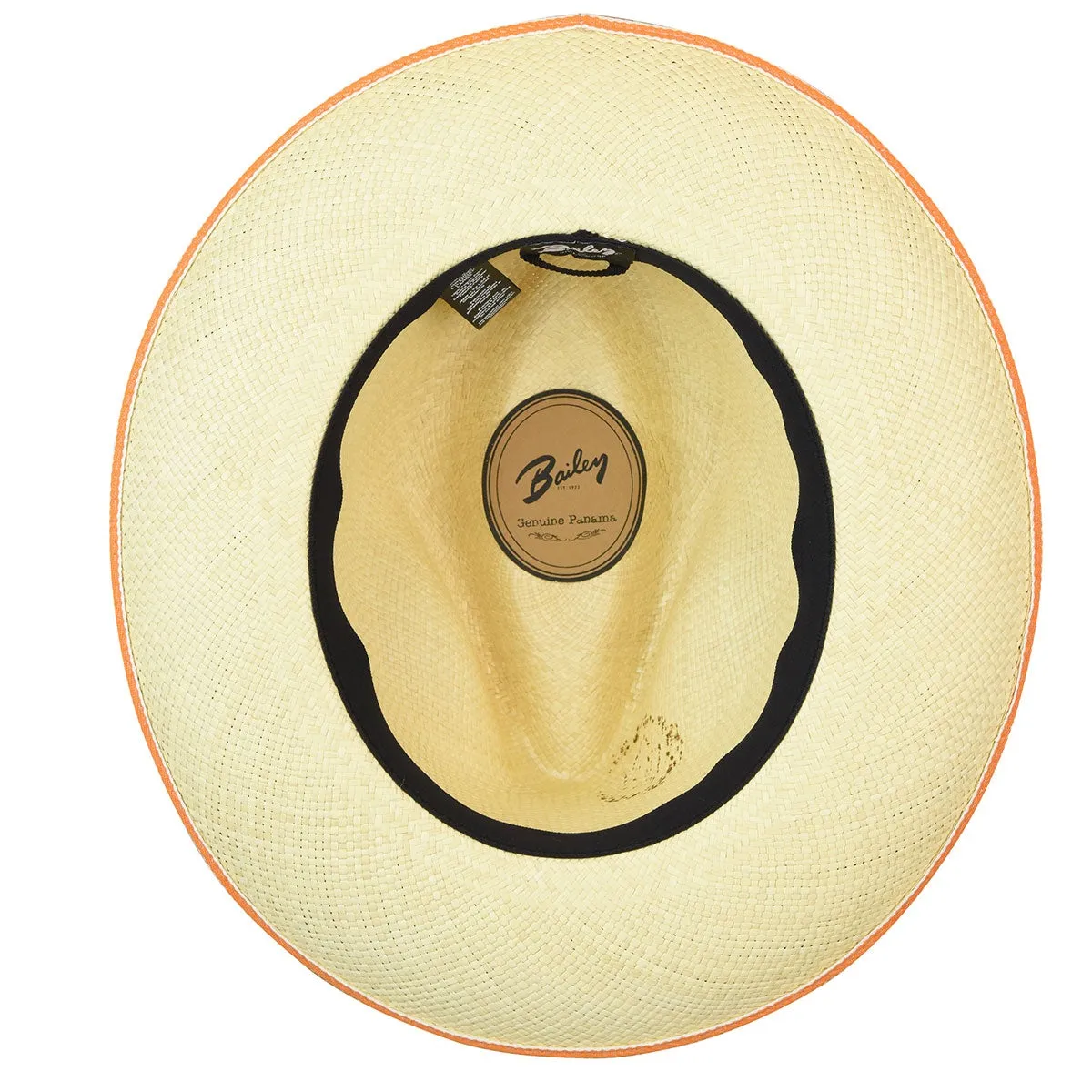 Bailey Parson Genuine Panama Straw Fedora