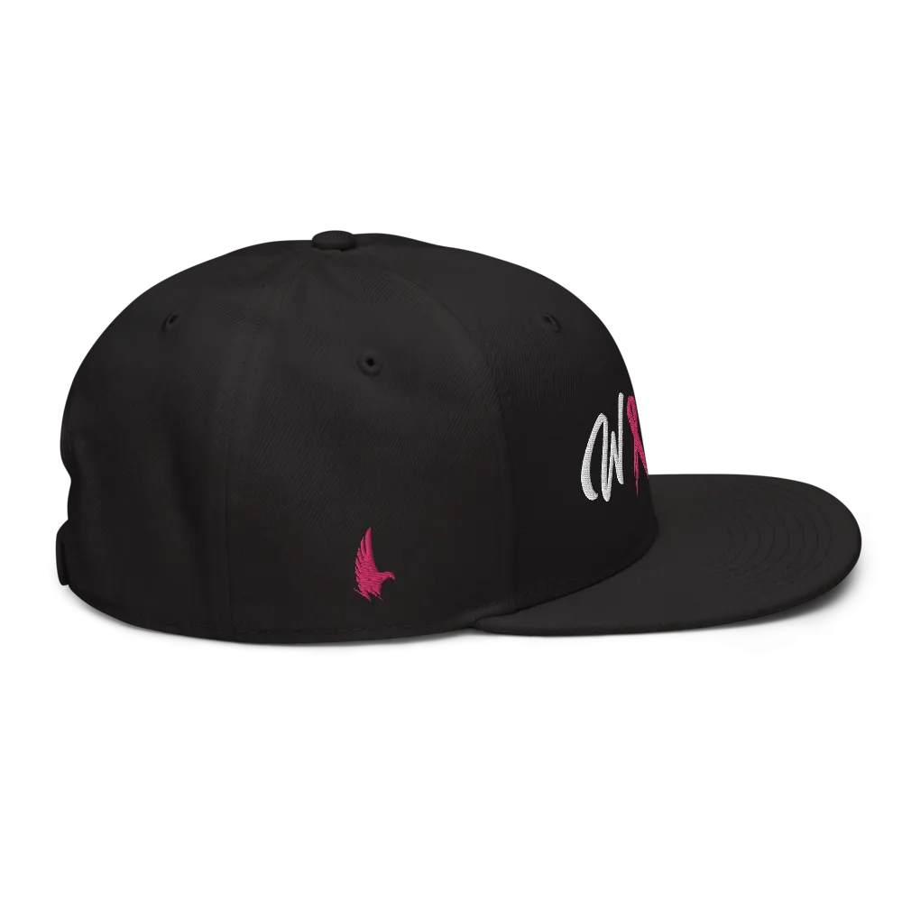 Breast Cancer Warrior Snapback Hat