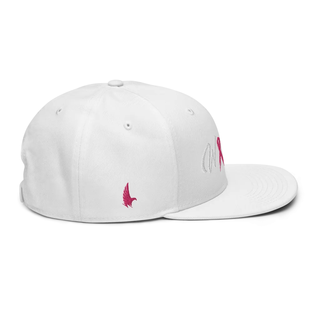 Breast Cancer Warrior Snapback Hat