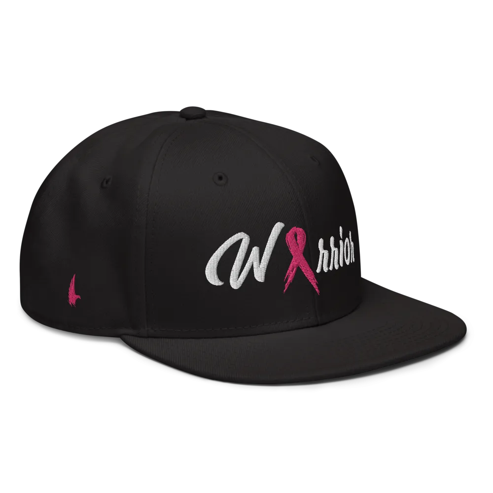 Breast Cancer Warrior Snapback Hat