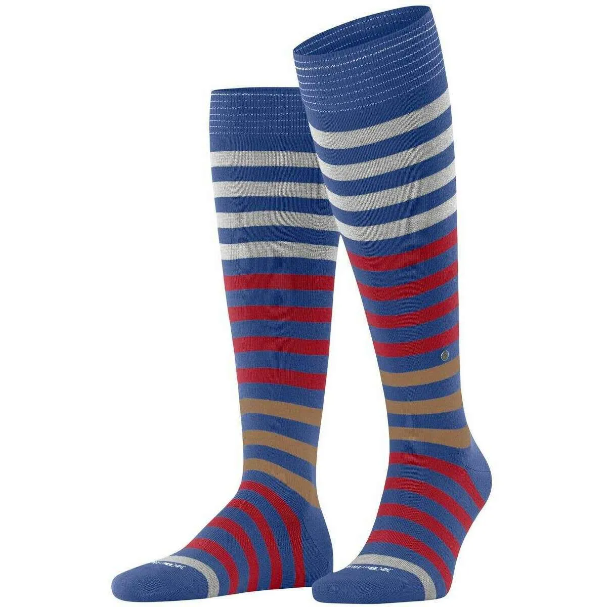 Burlington Blackpool Knee High Socks - Deep Blue