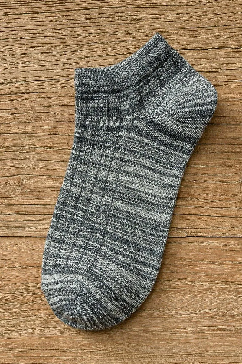 CASUAL SOLID COLOR BOAT SOCKS