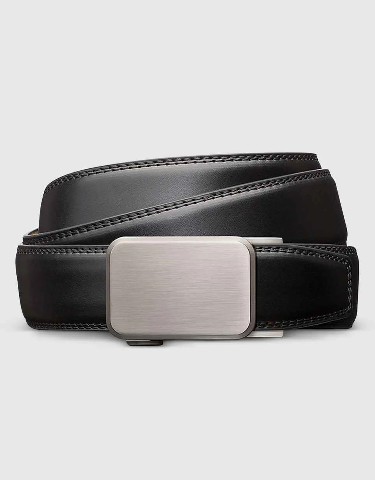 Dimensional Solid Buckle Ratchet Belt