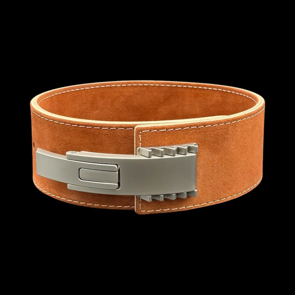 Double Suede Lever Weightlifting Belt