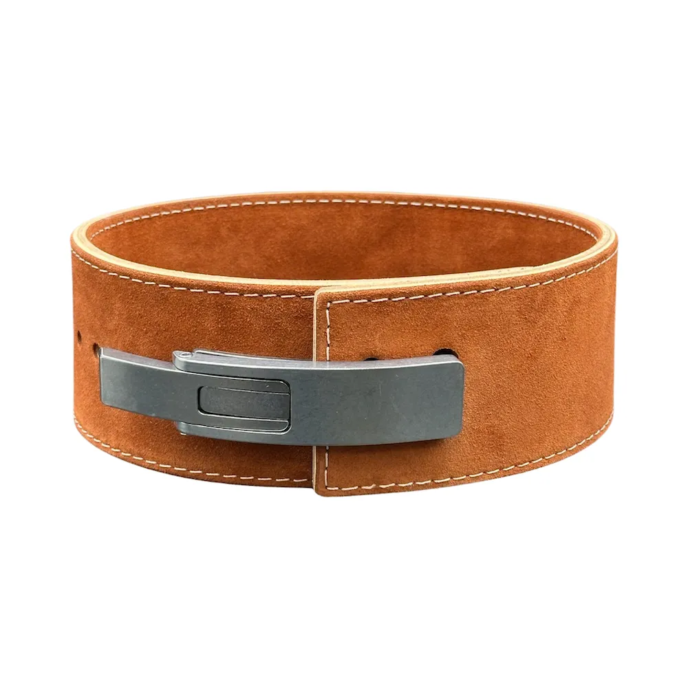 Double Suede Lever Weightlifting Belt