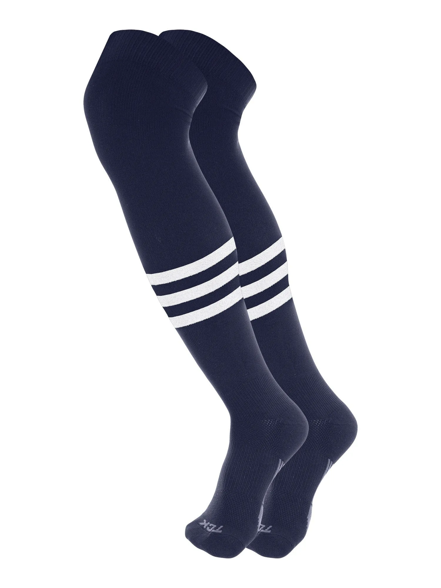 Dugout Striped Over the Knee Baseball Socks Pattern B