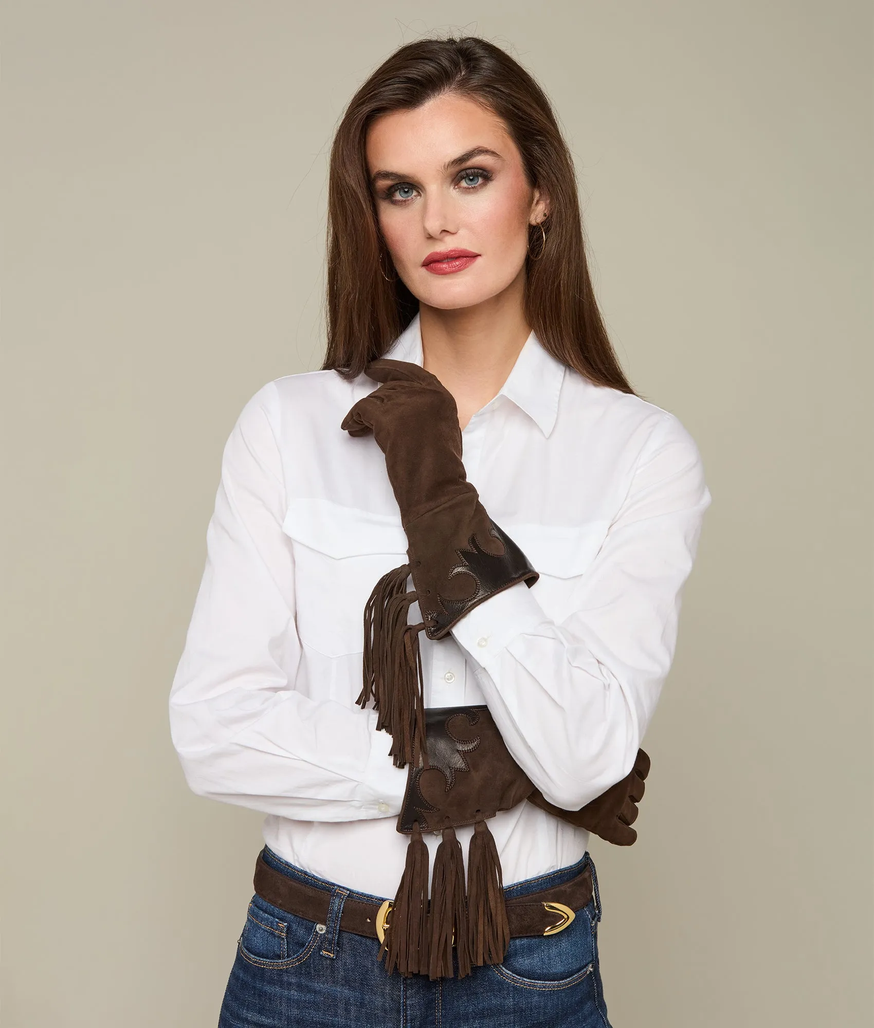 Elegante Gloves :: Chocolate