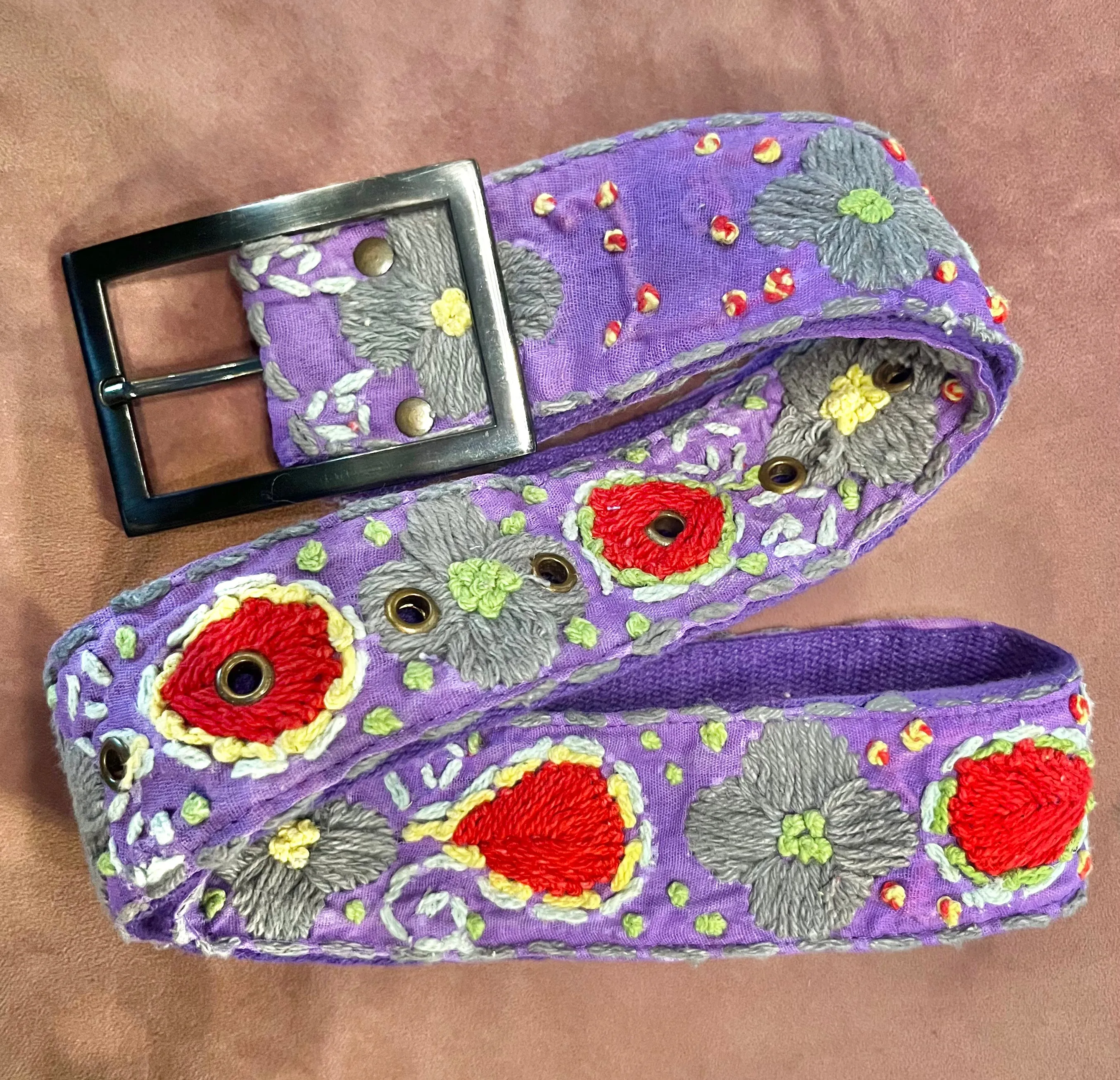 Embroidered Belt