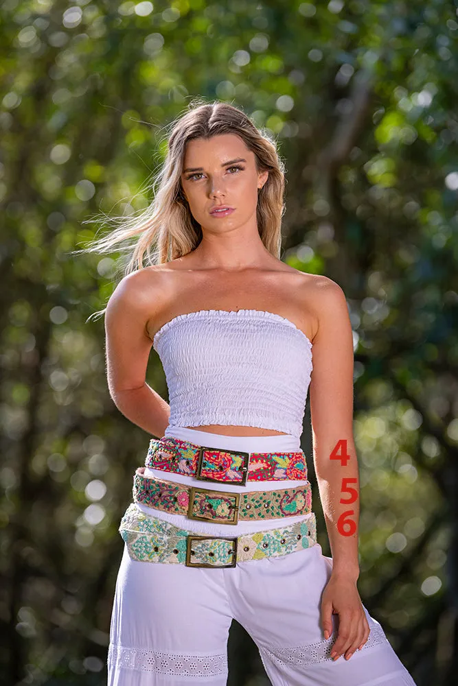 Embroidered Belt