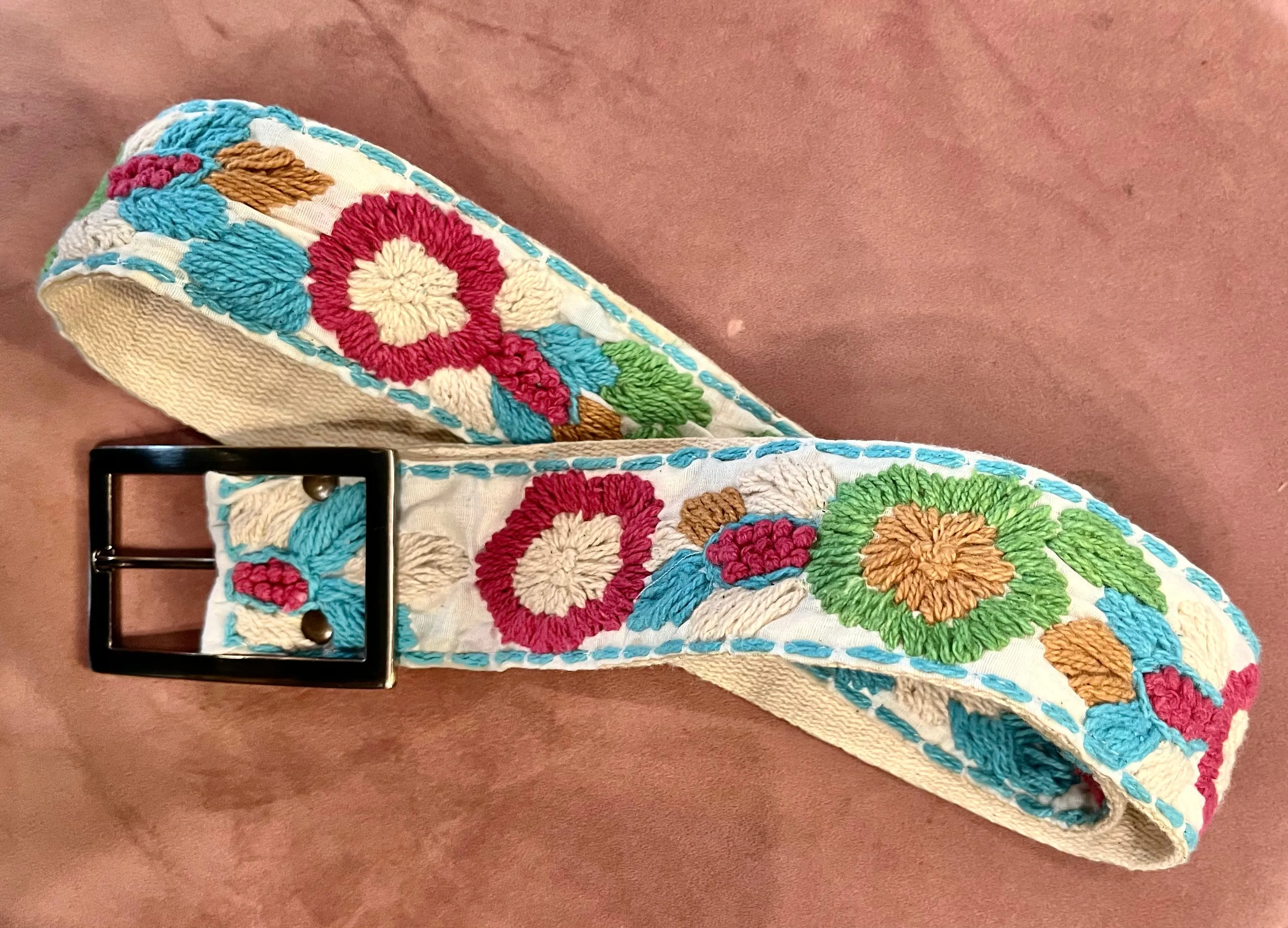 Embroidered Belt