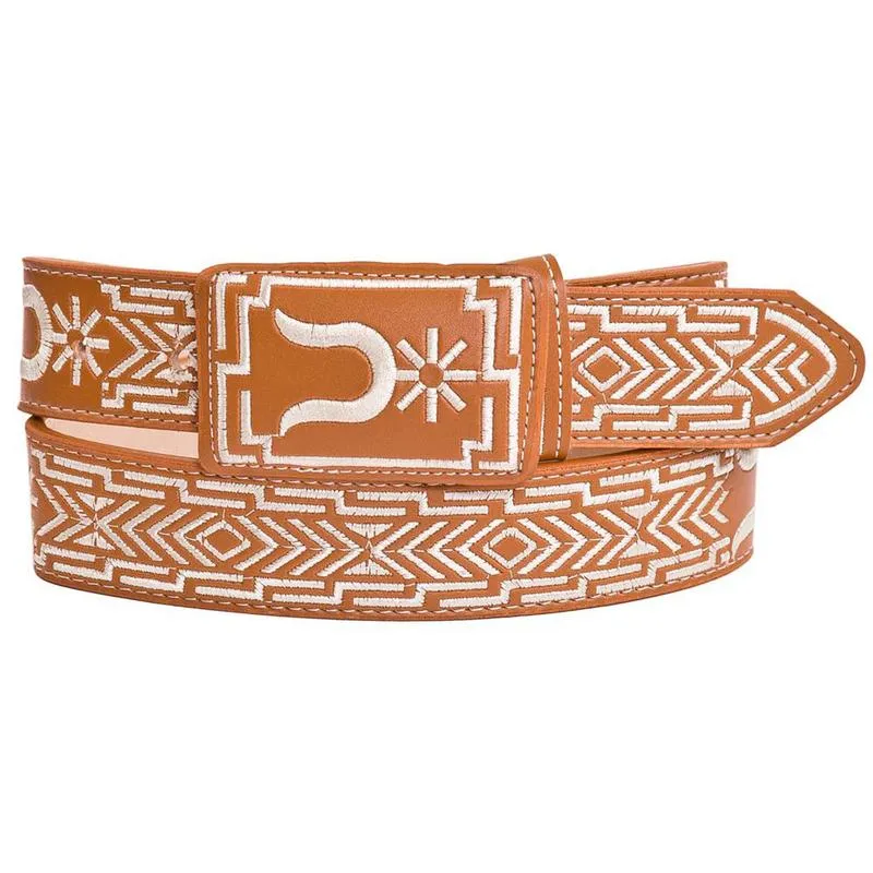 EMBROIDERED COWBOY BELT IMP-13134