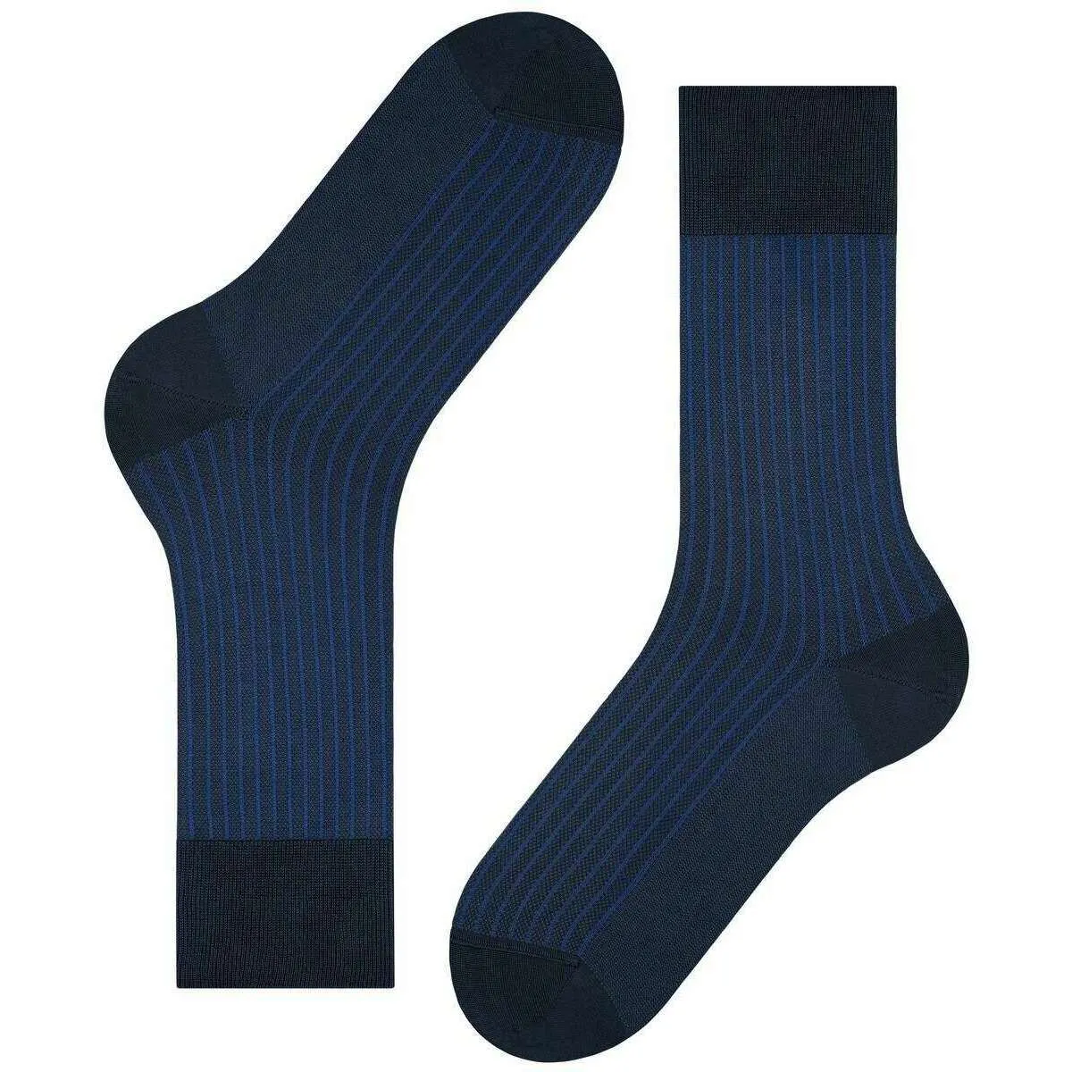 Falke Oxford Stripe Socks - Space Blue