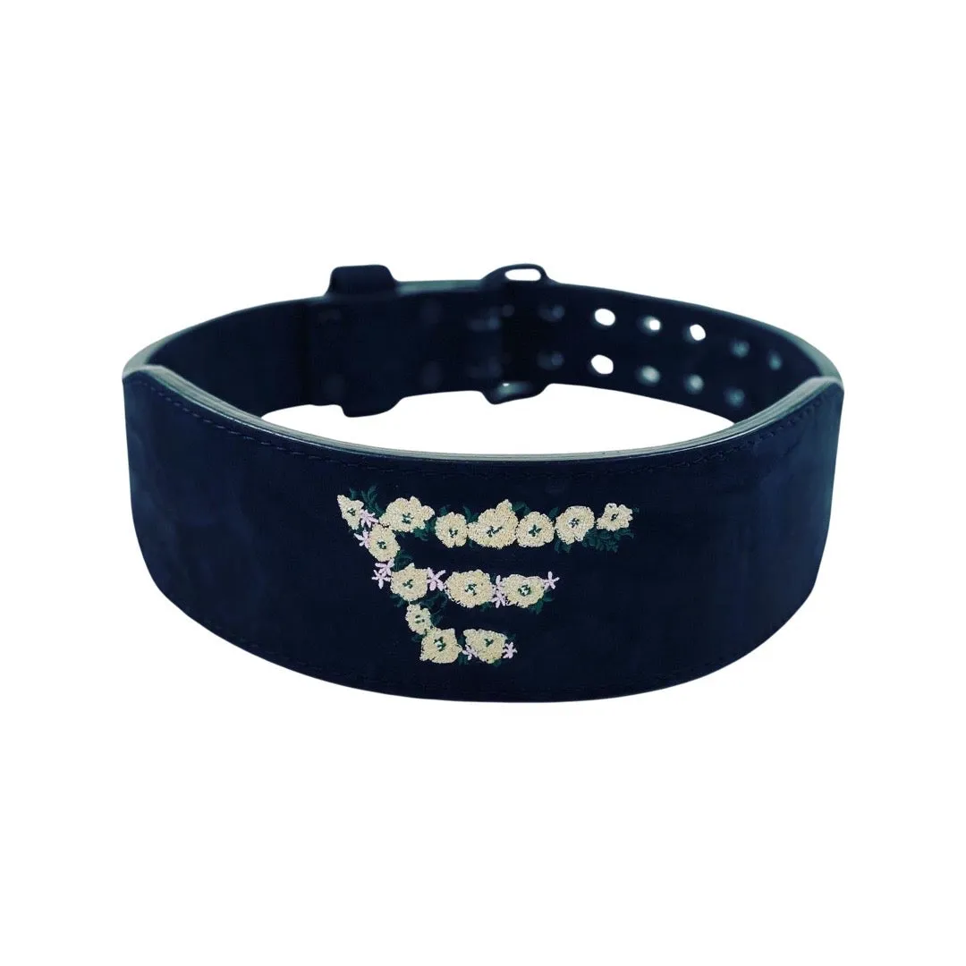 Floral 10mm Prong Belt