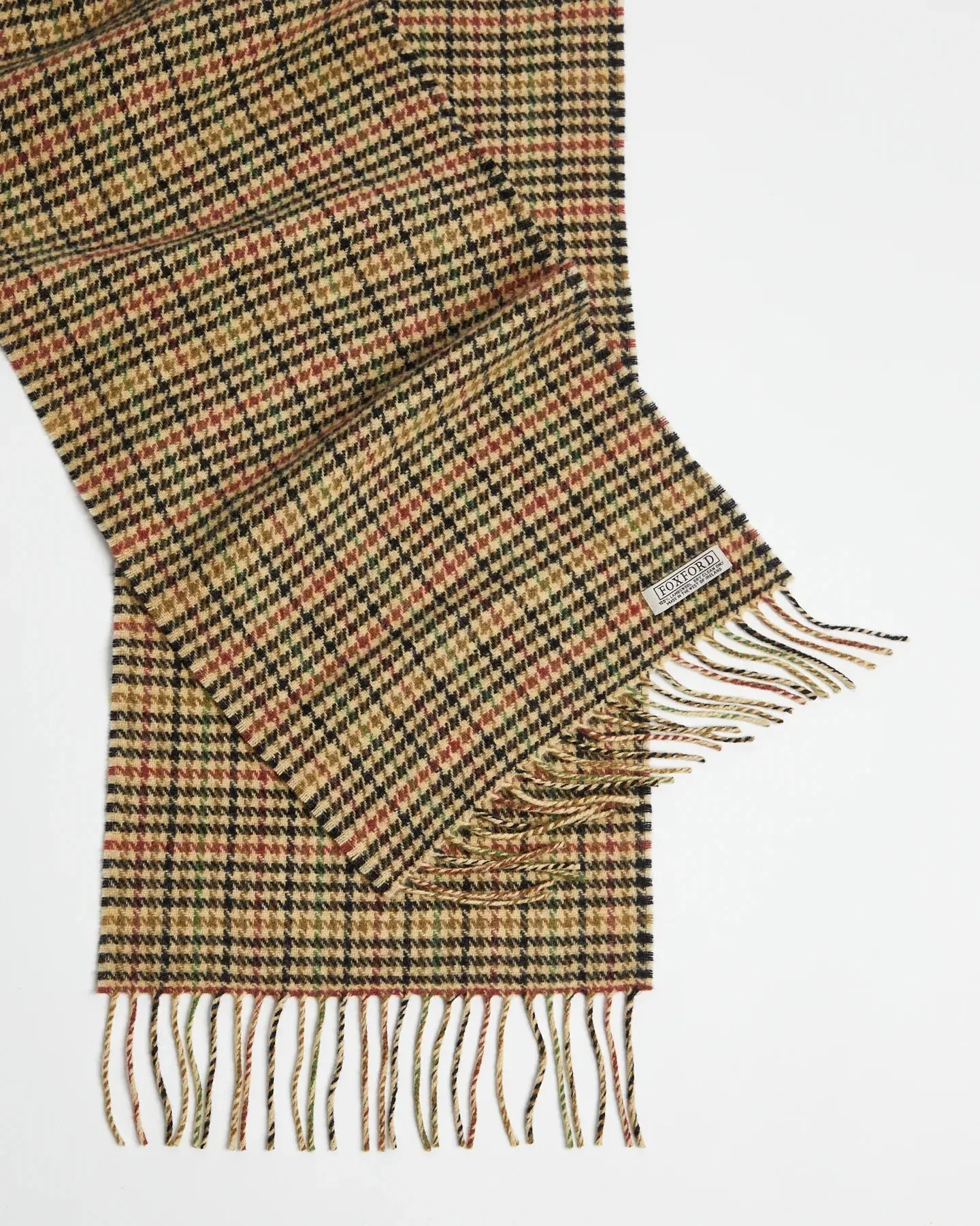 Foxford Houndstooth Scarf 3550 R