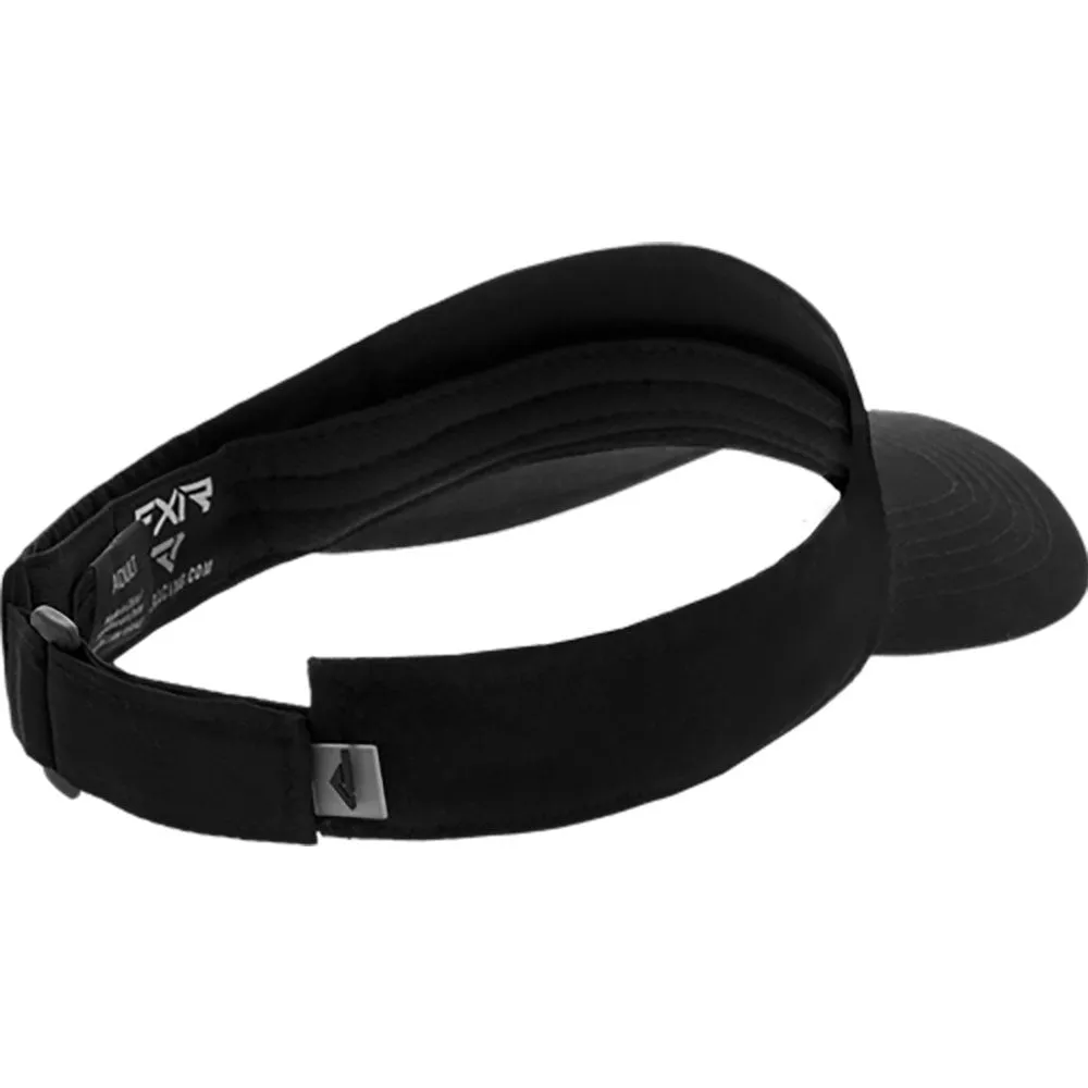 FXR 241942-1001-00 Attack Visor Velcro Back Sunshield UV Protection Vented Black White -