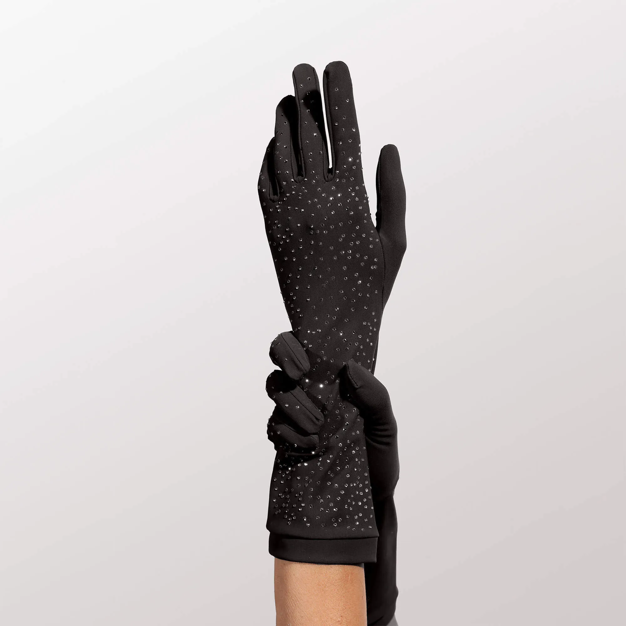 Grace Glove Nylon with Handset Crystals