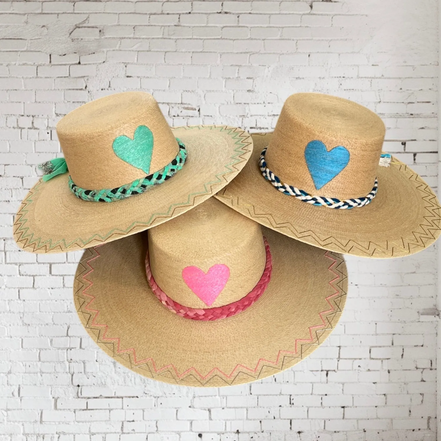 Heart Hat - Green