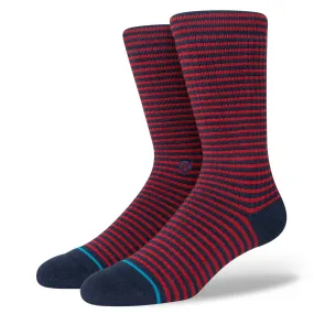 Hyper Stripe Men's Crew Sock