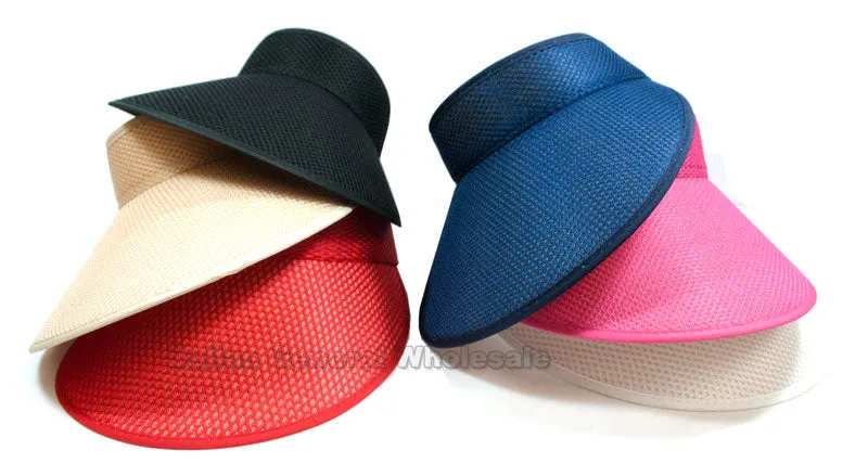 Ladies Casual Visor Caps Wholesale