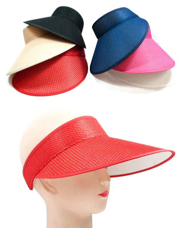 Ladies Casual Visor Caps Wholesale