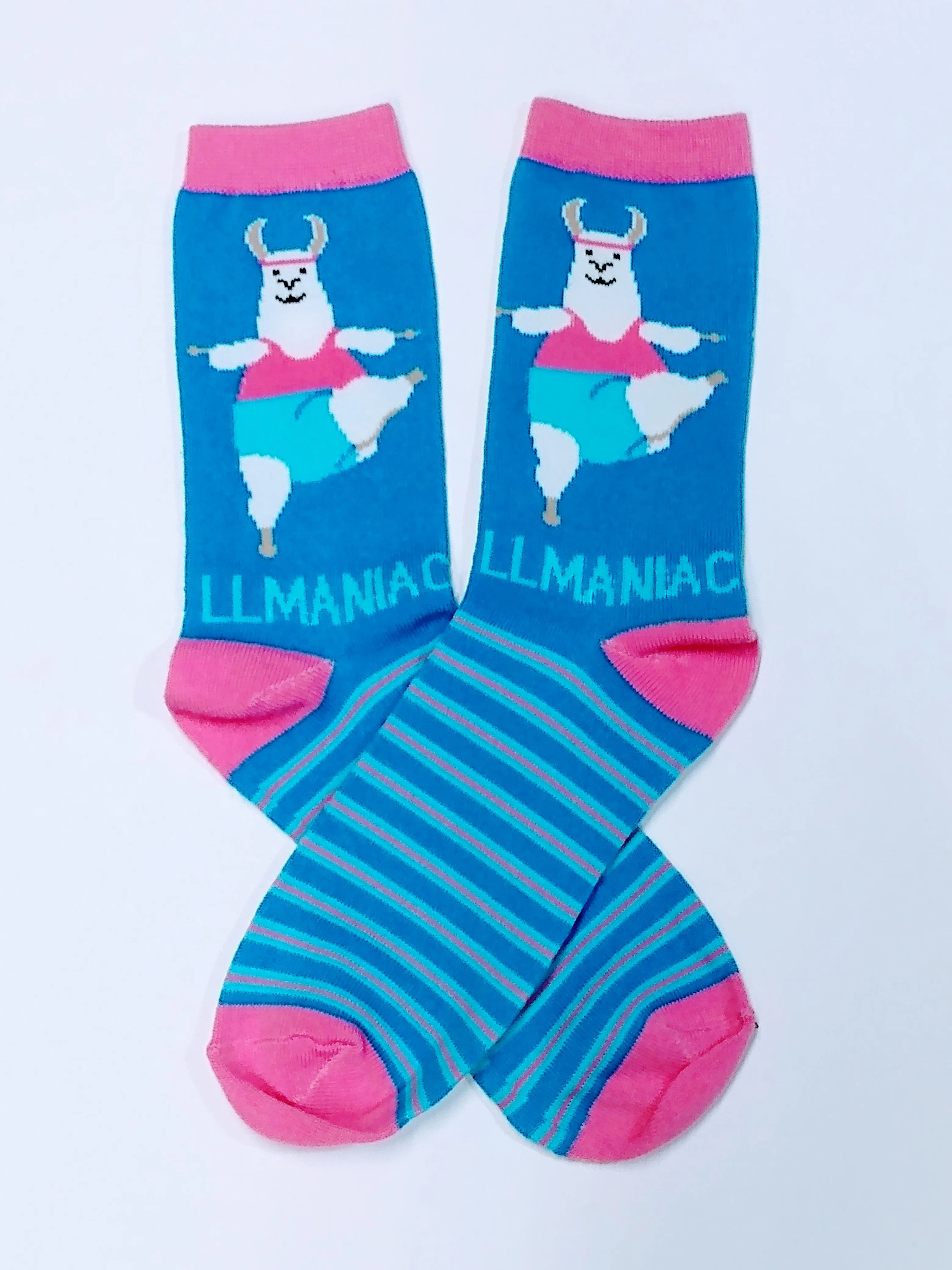 Llama Exercise Crew Socks