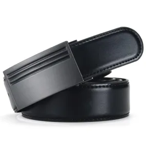 Luxury Designer Metal Buckle Genuine Leather Belt