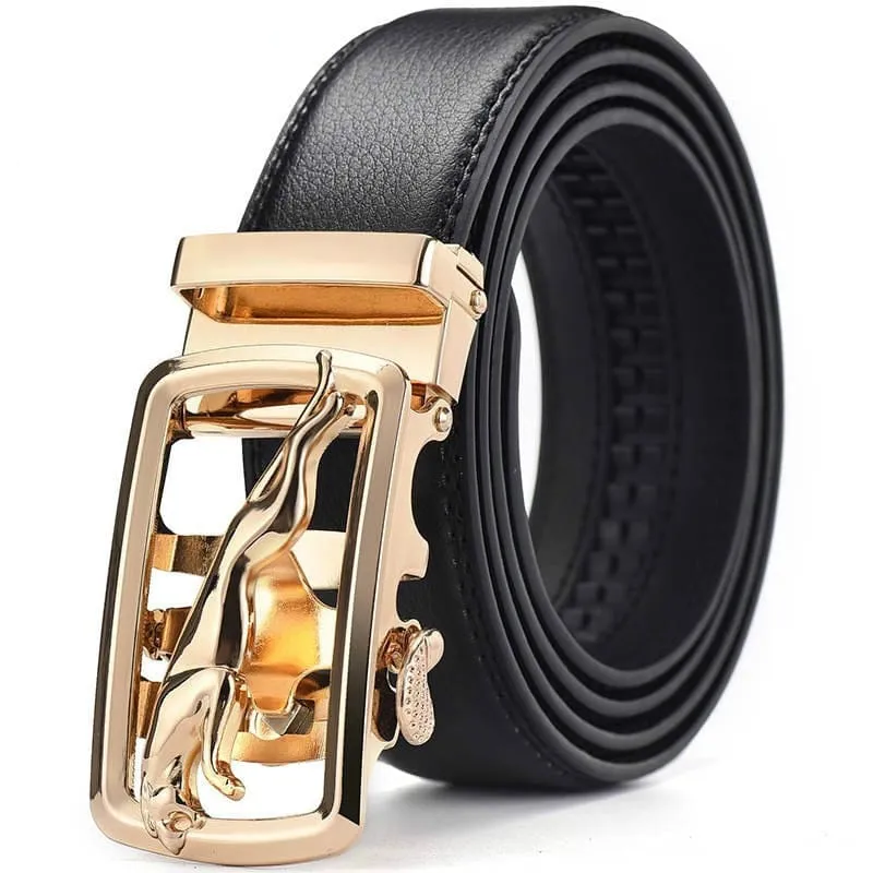 Luxury High Quality Waist Strap Automatic Buckle Belt