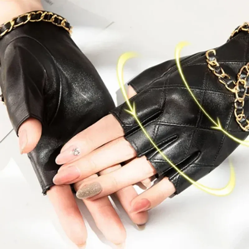 Luxury Leather Gloves (🔥)