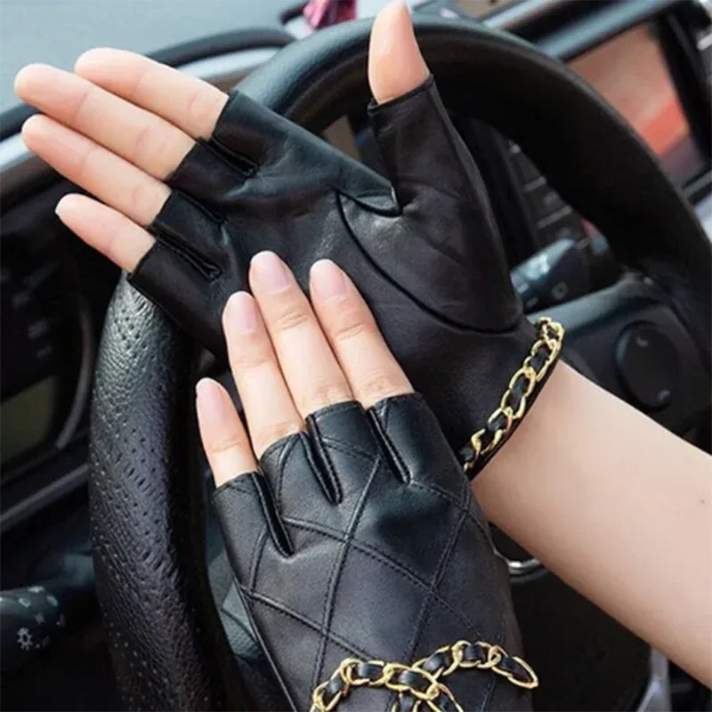 Luxury Leather Gloves (🔥)