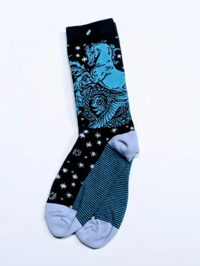 Magical Sea Horse Crew Socks