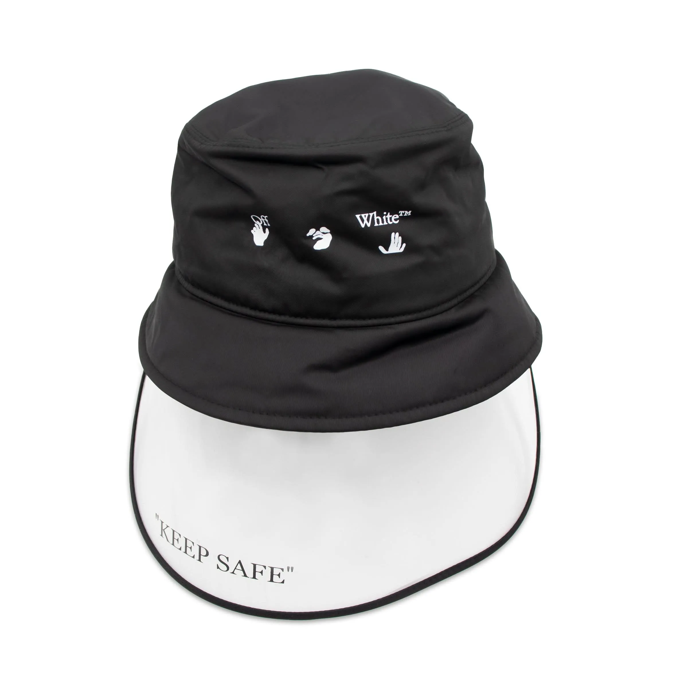 Mask Bucket Hat in Black