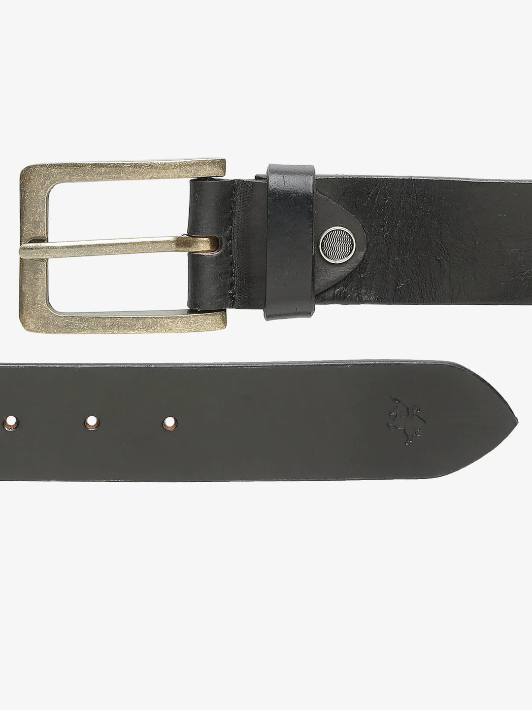 Men Designer Black Belt