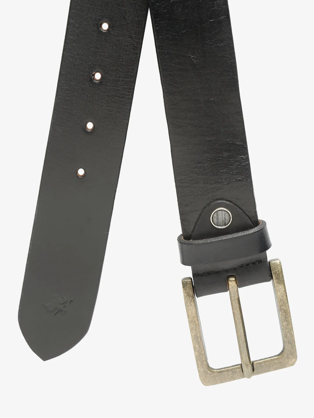 Men Designer Black Belt