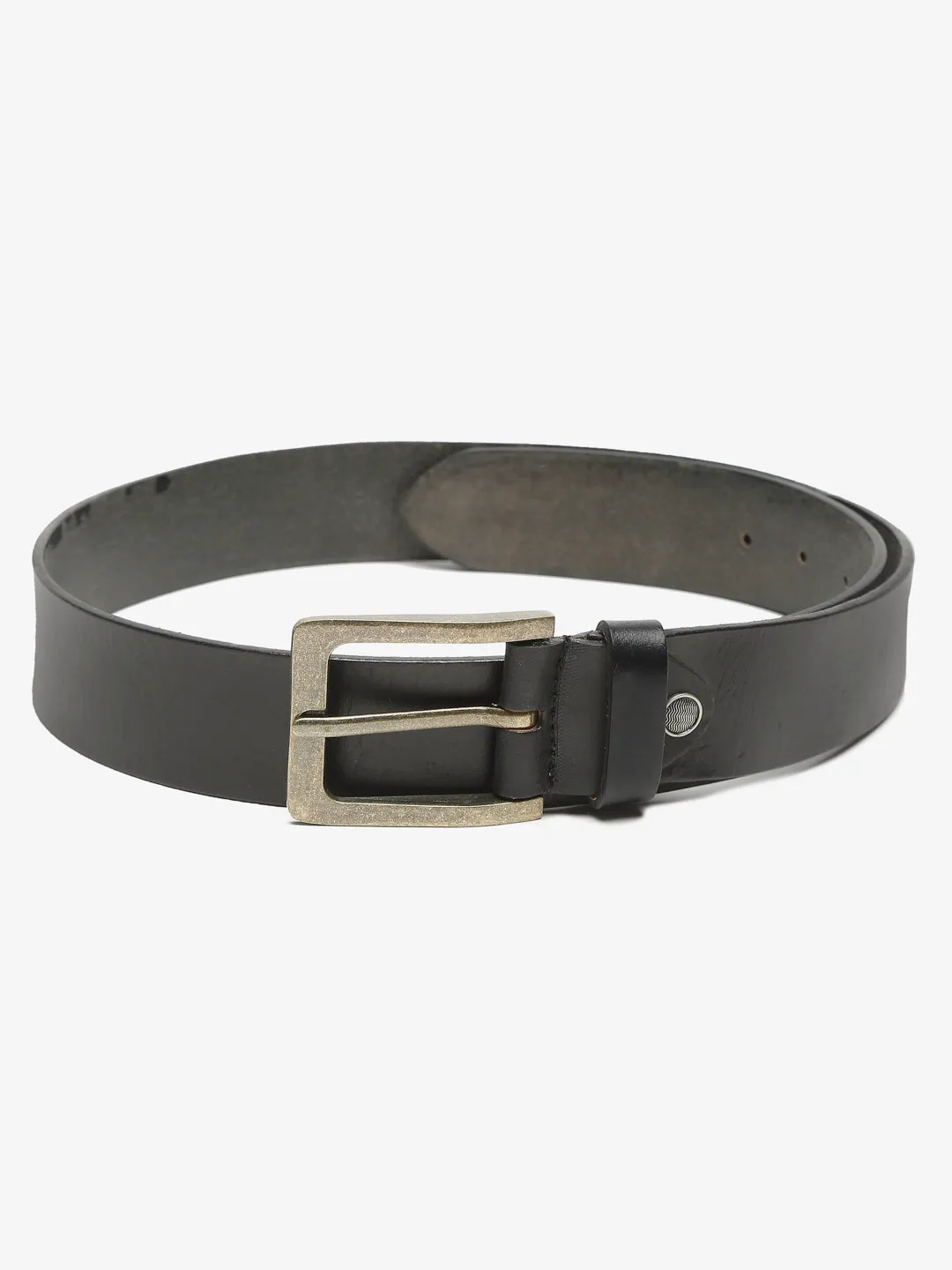 Men Designer Black Belt