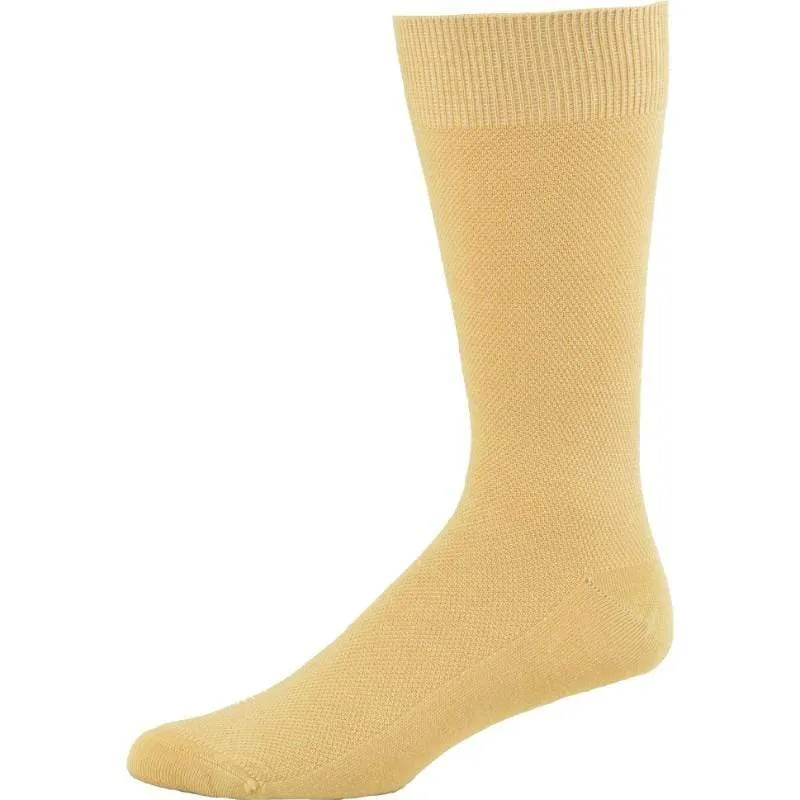 Men's Bamboo Socks Solid Color Crew Socks