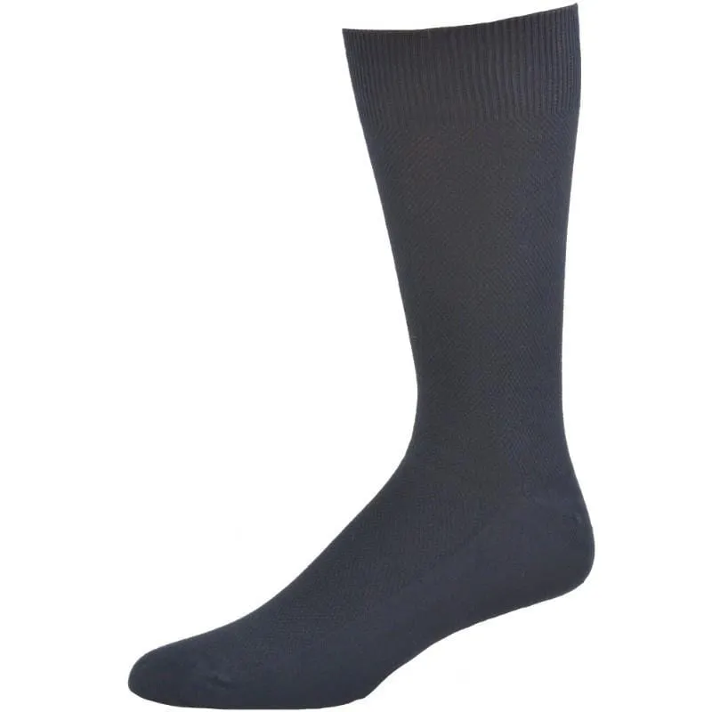 Men's Bamboo Socks Solid Color Crew Socks