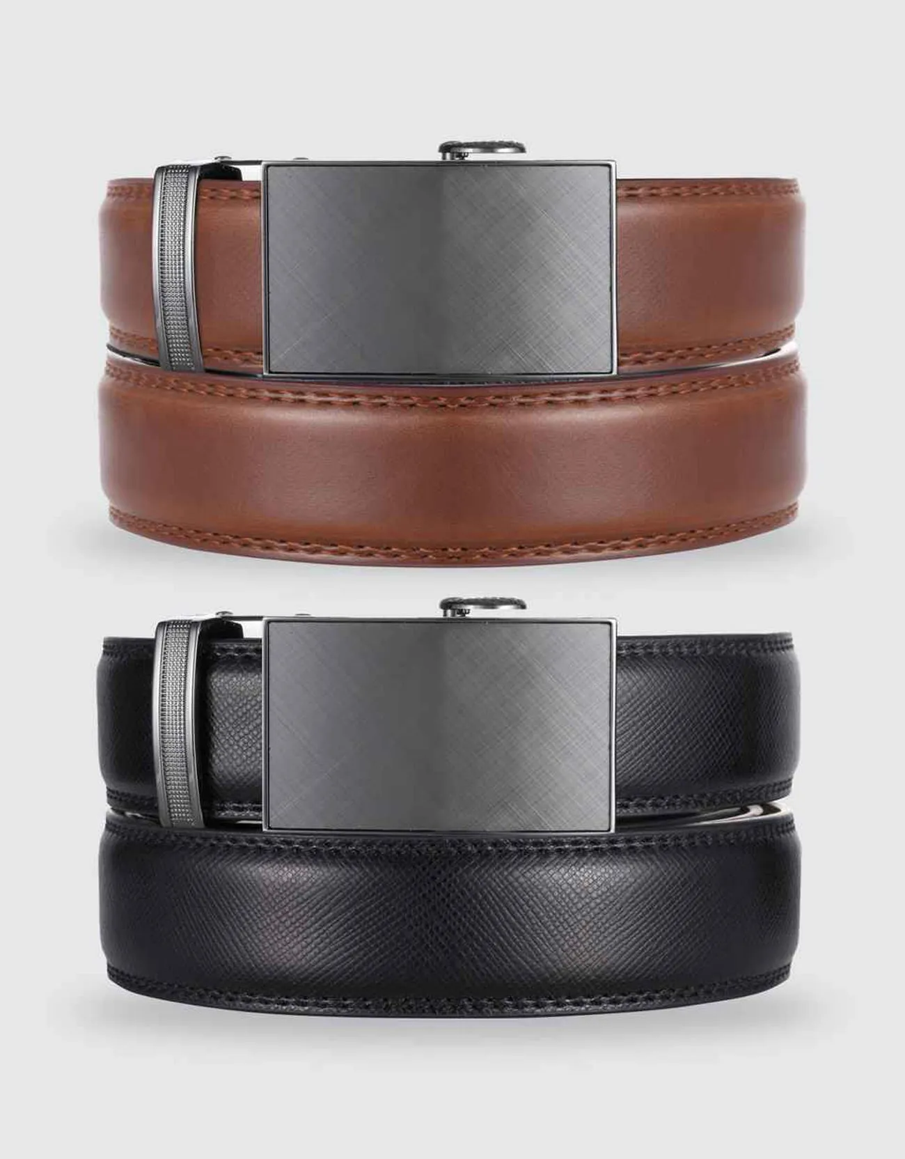 Men's Radiant Design 2 Pack Ratchet Belt