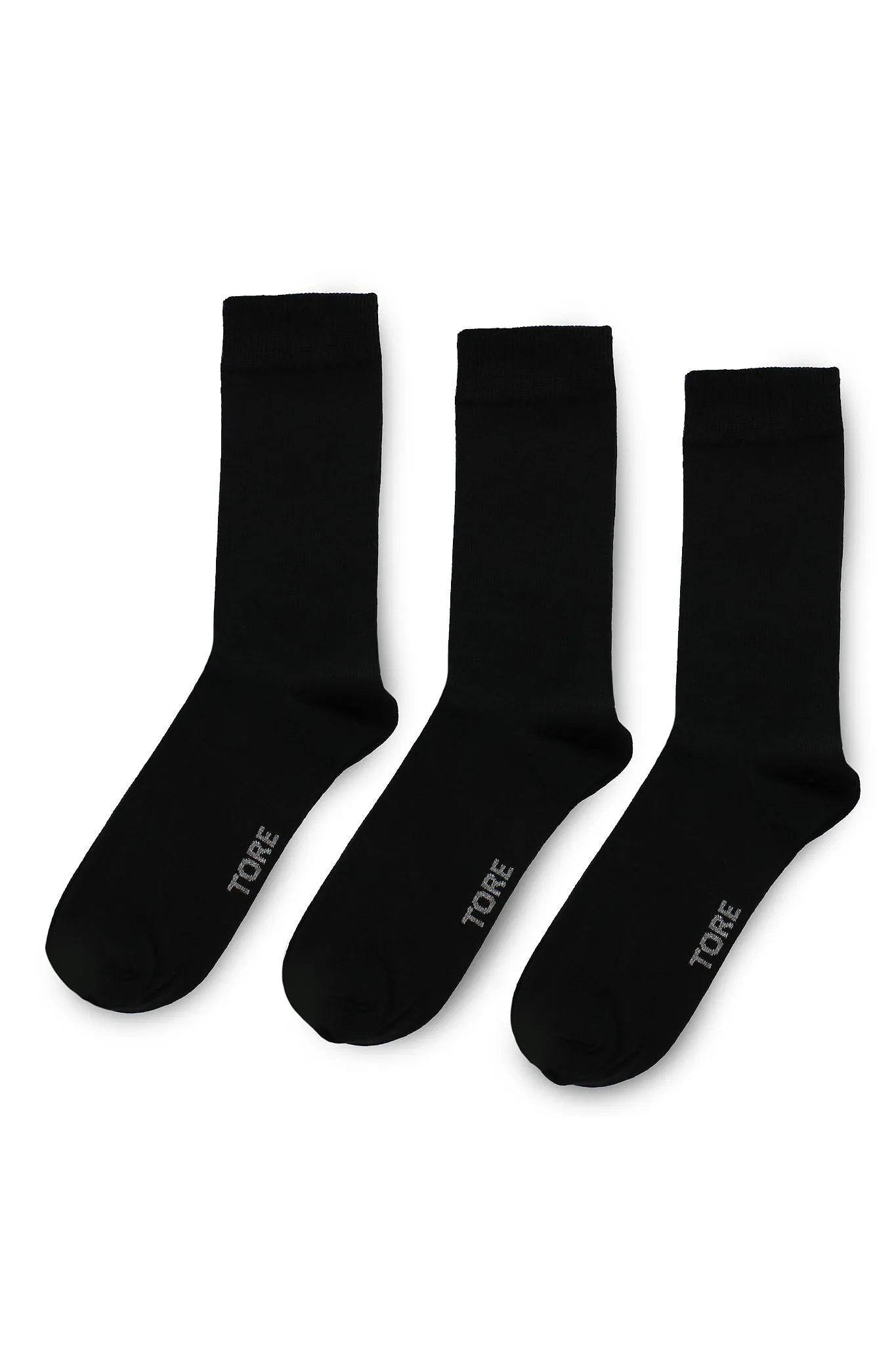 Men's Solid Color Crew Sock