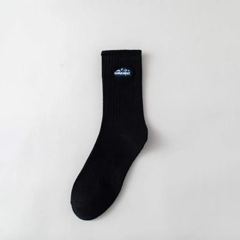 Men's Solid Color Socks