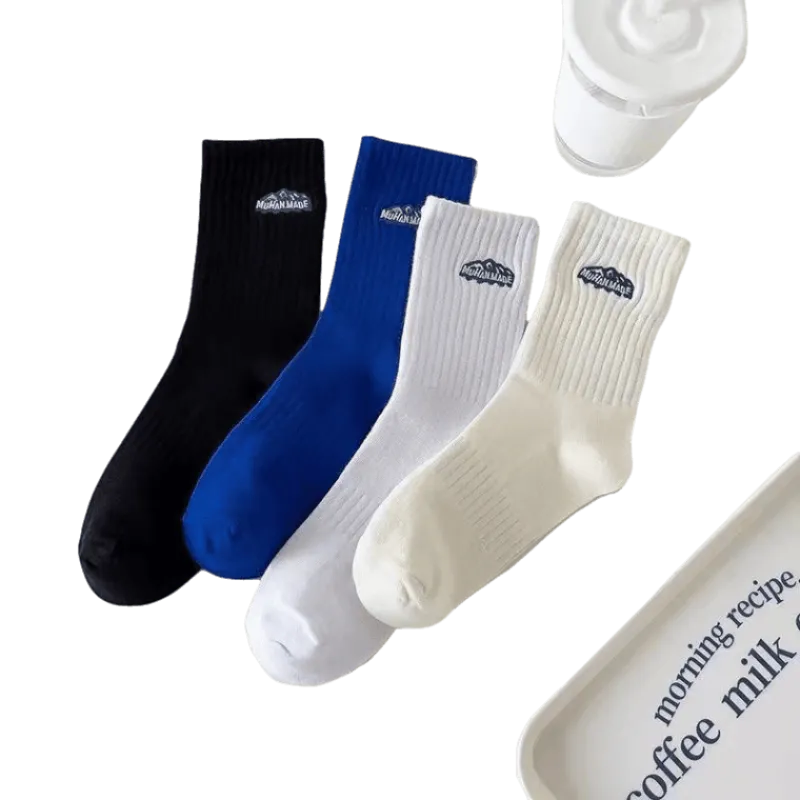 Men's Solid Color Socks