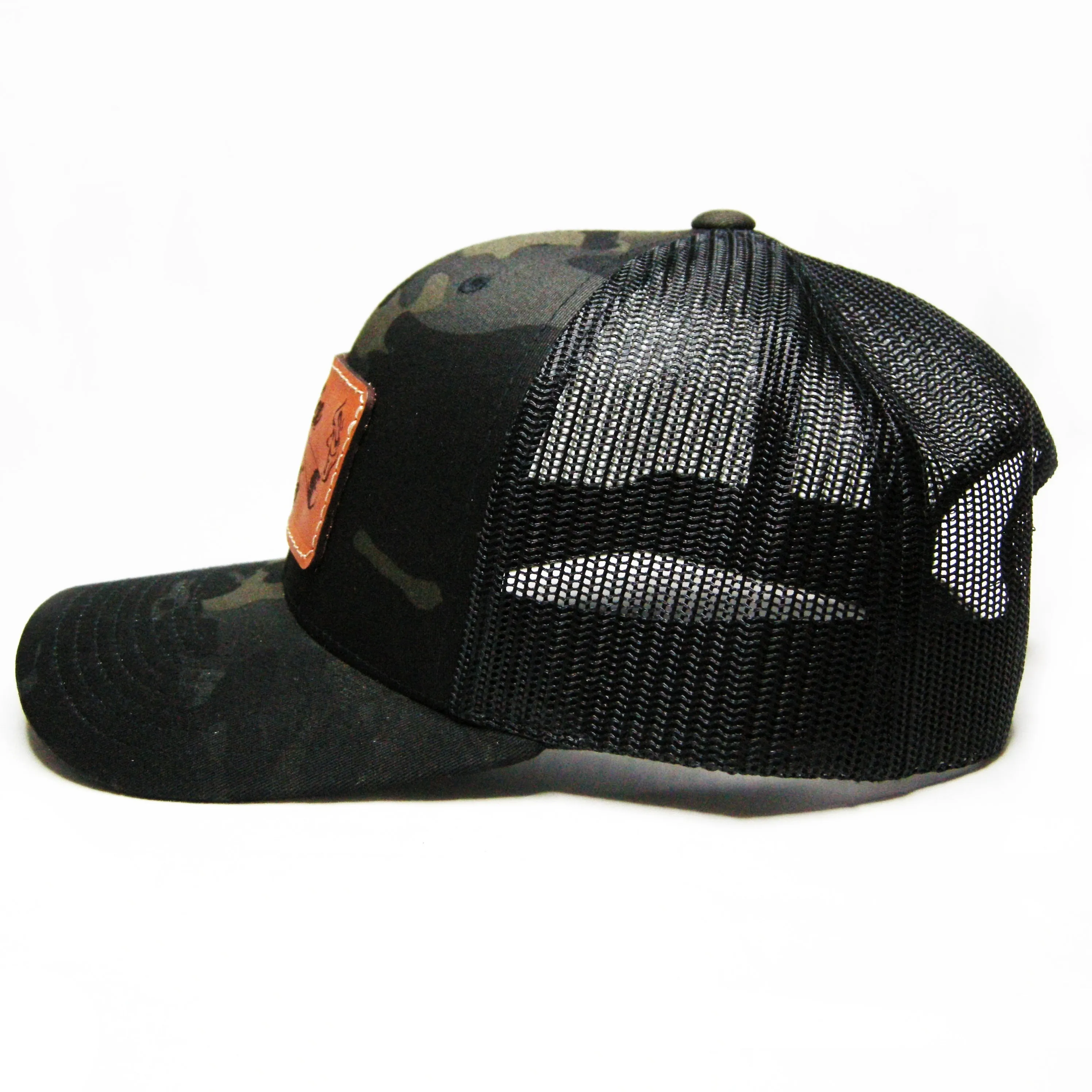 MultiCam Black Camouflage Trucker Snapback