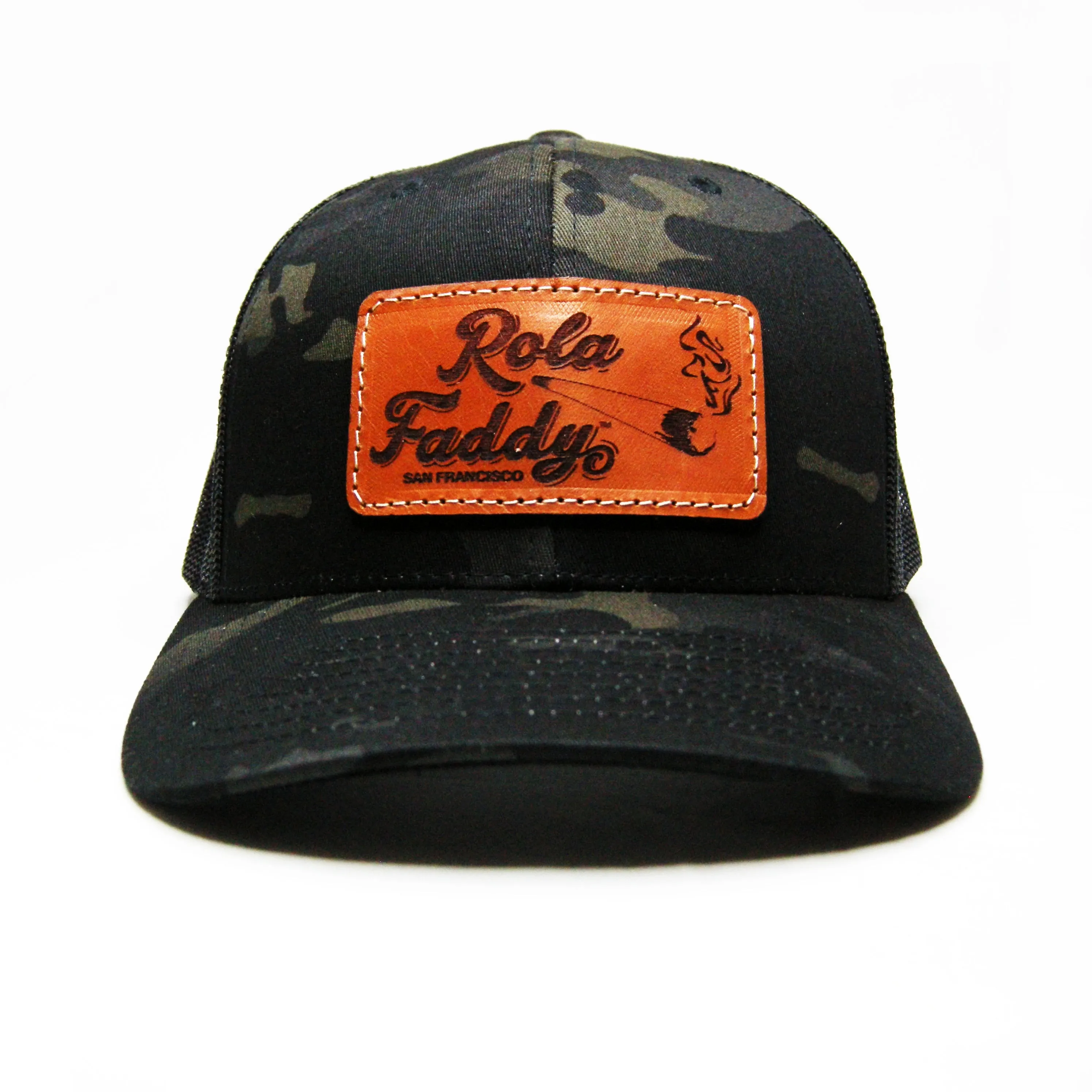 MultiCam Black Camouflage Trucker Snapback