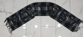 Nwt Polo Ralph Lauren Plaid Spellout 1967 Scarf