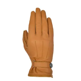 Oxford Radley Leather Women Motorcycle Gloves Tan